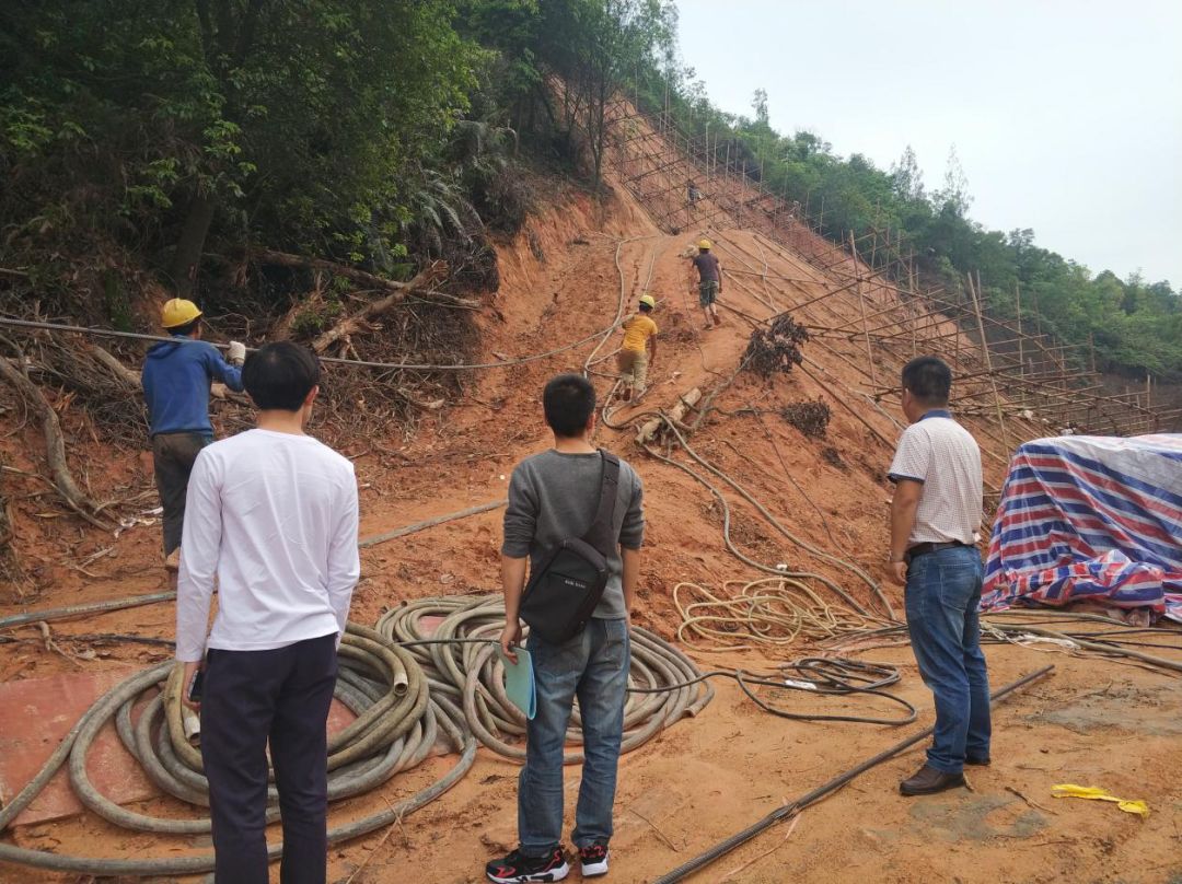 项目走访系列（五）： 边坡地质灾难监理项目走访 ——把关质量，，，，，以诚相待，，，，，尊龙体育地灾部的清静允许
